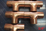 Copper Fittings 3/4" to 1-1/2", 2-1/2" and 3"