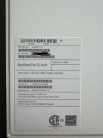 2022 MacBook Pro 13.3 Inch 512GB SSD TOUCH BAR
