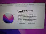 Apple MacBook Air 2015 13" Intel i7 8GB RAM 512GB SSD MacOs Monterey