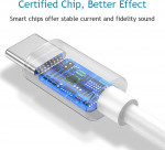 2 Pack - USB C to 3.5mm Jack Headphone Adapter USB-C - 3.5mm Aux Audio