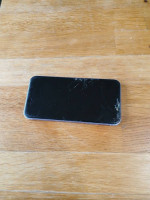 Apple IPhone 12 Purple Lavender Cracked Screen... " Description B4 Messaging"