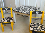 **Table + 2 Chairs - KIDS - UPCYCLED**