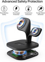 magnetic Charging Stand Station 5in1 Magsafe iPhone Apple Watch Airpod