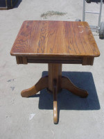 solid oak table