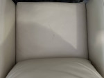 ***Comfortable Stylish White Leather Sofa Chair for Sale!!!****