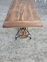 Wood/Metal sofa table Farmhouse-$0 Delivery
