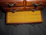 Nice Real Wooden  3 Drawer Jewelry Box