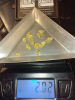 Gold and diamond rings