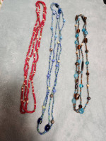 3 Beaded Neclaces