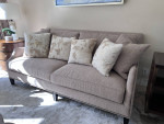 Lexington High end sofa couch 6.5ft Long