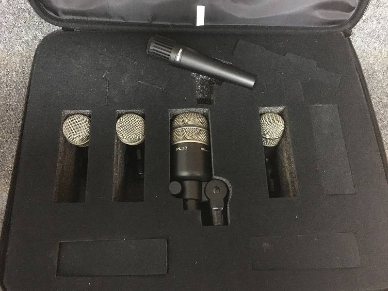 DRUM 5 PIECE EV MICROPHONE SET