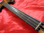 2017 Squier Vintage Modified Fretless Jazz Bass Guitar Sunburst.