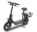Black Electric Scooter Bike for Adults Commuter around the area