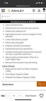 Stracelen Queen sofa sleeper