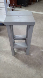 Small Painted Wood Side Table