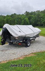 Lowes 17 ft Stryker bass boat