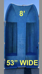 8' LIVINGSTON BOAT