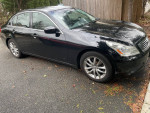 2009 Infiniti G37 Journey Sedan with 102k miles, black exterior, and premium features for sale.