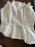 White Sleeveless Top