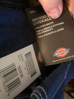 Men’s Dickies denim bib overalls brand new!!