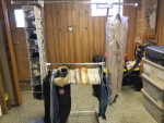 ROLLING COAT HANGER - LIKE NEW CONDITION