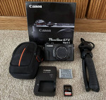 Canon PowerShot G7 X Mark II Digital Camera With Accessories