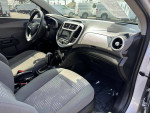 Interior view of a 2019 Chevrolet Sonic LT showcasing comfortable gray seats and modern dashboard features.