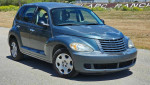 2006 Chrysler PT Cruiser wagon in blue with gray interior, 147,412 miles, automatic transmission and front-wheel drive.