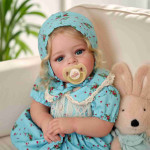 60CM Smiling Silicone Baby Dolls That Look Real Soft Bodied Handmade Lifelike Reborn Baby For All Age