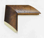 Brown frame for Diploma, Picture, Poster or Photo, 3.3 inches wide, 1.42 inches high.