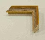 Frame, gold striped Rome, 1.1'' wide, 1.26" High.