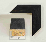 Flat Rustic Distressed Wood Picture Frame 1.7" Wide x 0.8" High.