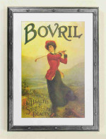 Wooden Frame Bronze and Black Silver. Width 0.7" x Height 1".