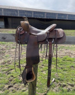 16” Oliver Will James Saddle – Excellent Condition – Built to Ride