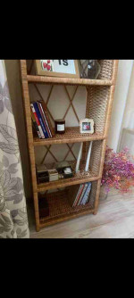 Wicker shelf