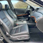 Interior view of a 2012 Honda Accord EX with leather seats and modern dashboard features