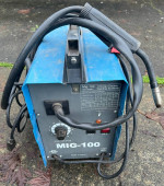 Chicago Electric 100 Amp Mig Wire Feed Fed Welding Welder Machine