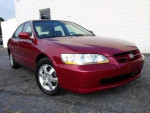 2000 Honda Accord SE in red color, used with 162,414 miles, for sale at $1,400.