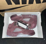 NEW Nike Air Jordan 5 Retro SE Deep Burgundy NBY DZ4131 600 Men Size 8.5