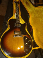 60's L P shape Thin Solid Body Guitar National or Kay origin Refurb & hd.c