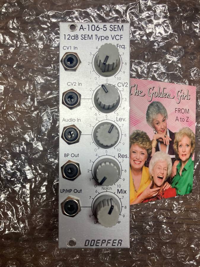 Eurorack Doepfer A-106-5 SEM (Oberheim Style) filter