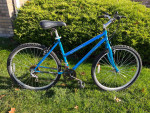 Magna Step Thru Women's 26 inch Mountain Bike Blue