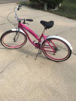 Literally brand new metallic hot pink