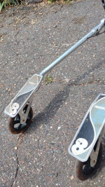 Trikke 3 wheeled propulsion contraption