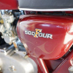 1972 CB500 Four Burgandy