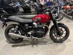 2023 Triumph Speed Twin 900 Chrome Edition Red Hopper