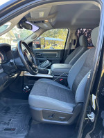 Interior view of a 2018 Ram 3500 Big Horn with comfortable seating and modern features.