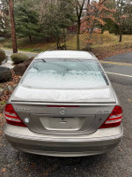 2006 Mercedes-Benz C280 4MATIC parked with snow on the rear windshield
