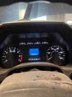 2019 F-250 Super Duty dashboard showing mileage of 69,616 miles and interior features.