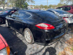 2010 Porsche Panamera S in black, parked with clean title, 78k miles, ready for auction